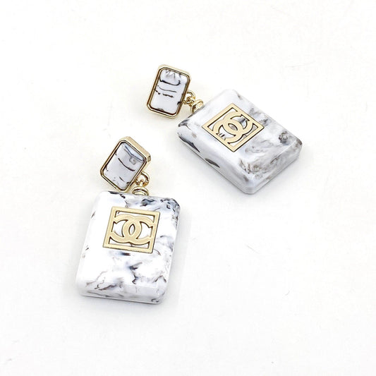 18K Chanel Eternal No¡ã5 Earrings