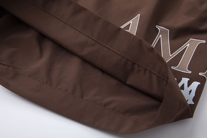 AMRI Logo-print Swim Shorts
