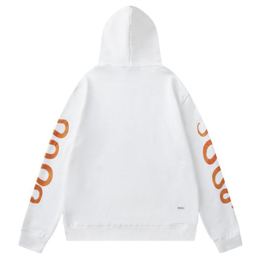 AMRl snake-print Hoodie