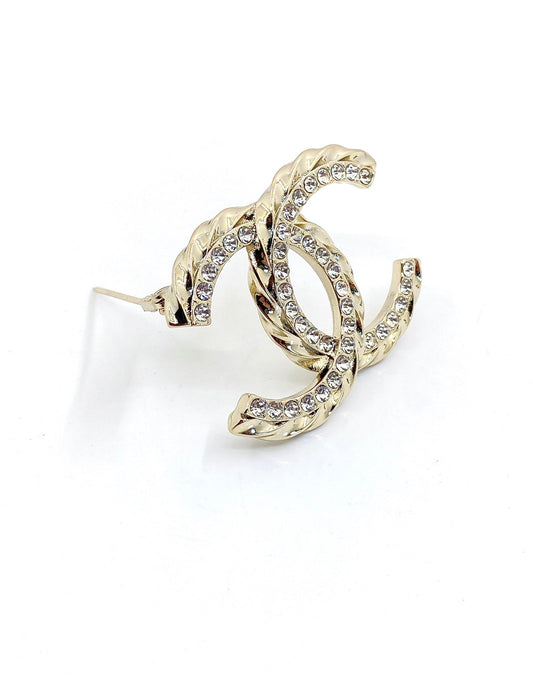 18K Chanel Diamonds Brooch