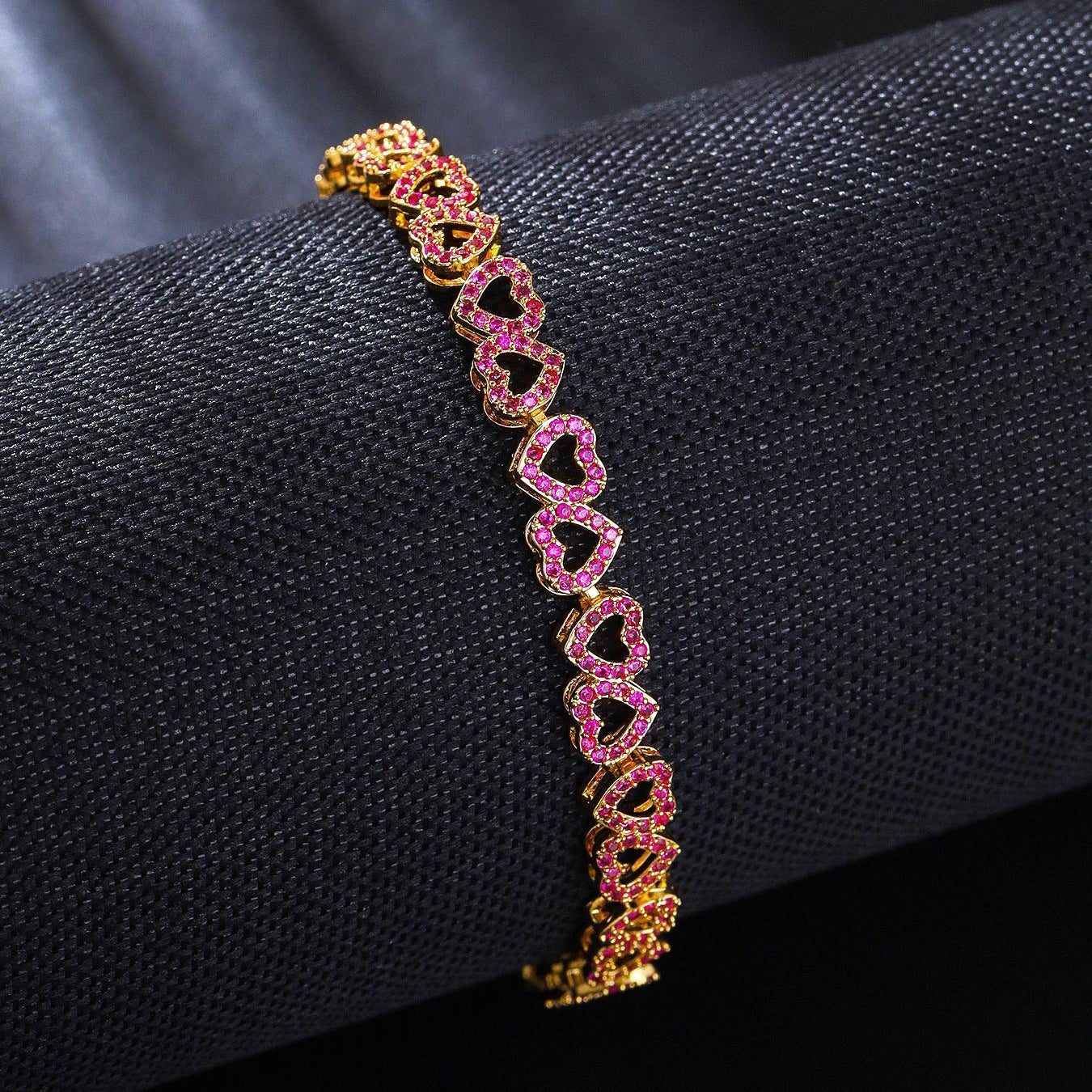 Infinite Heart Sparkle Bracelet