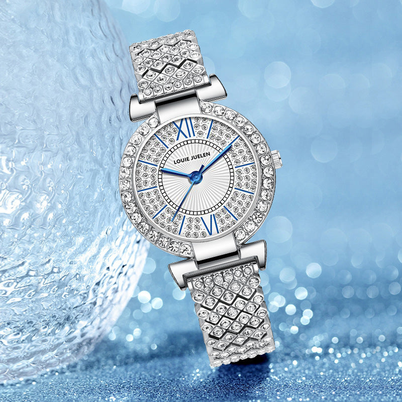 Full-Diamond Luminous Water-Resistant Watch