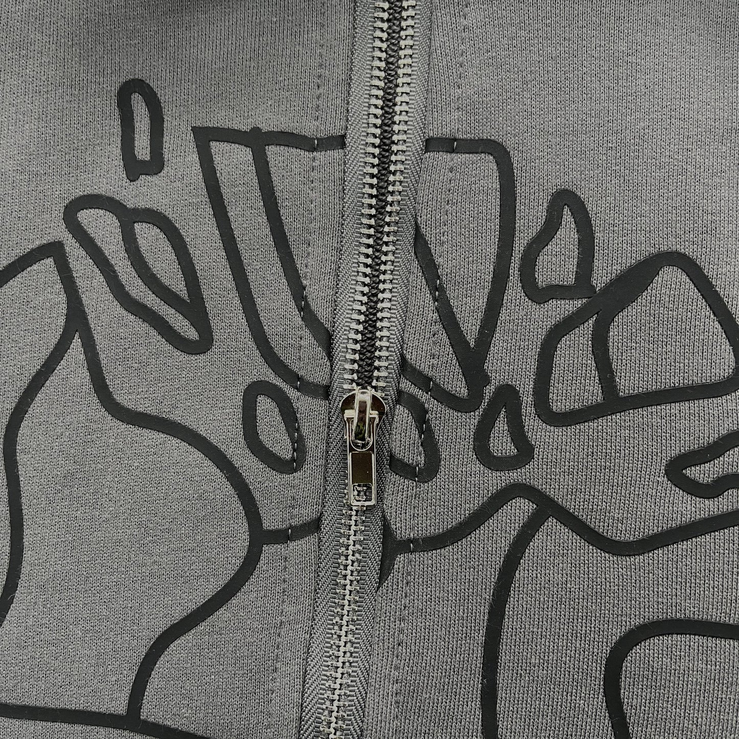 Broken P Planet Zip Up Hoodie