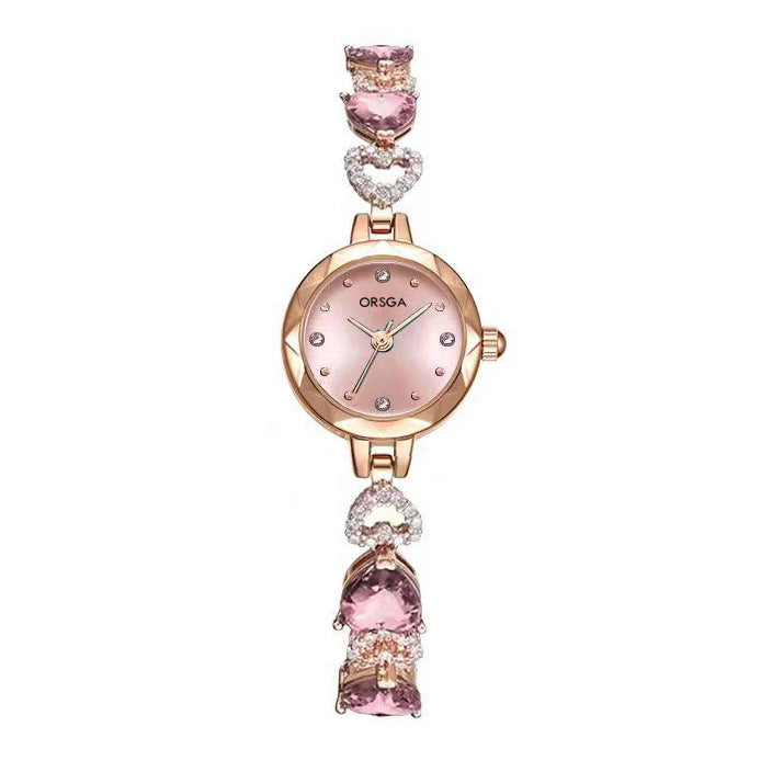 Ocean Heart Crystal Waterproof Watch