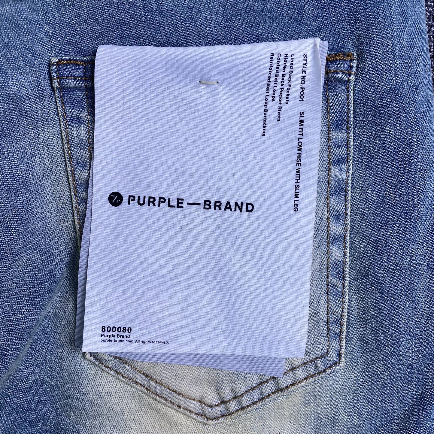 Purple Brand Slim Jeans