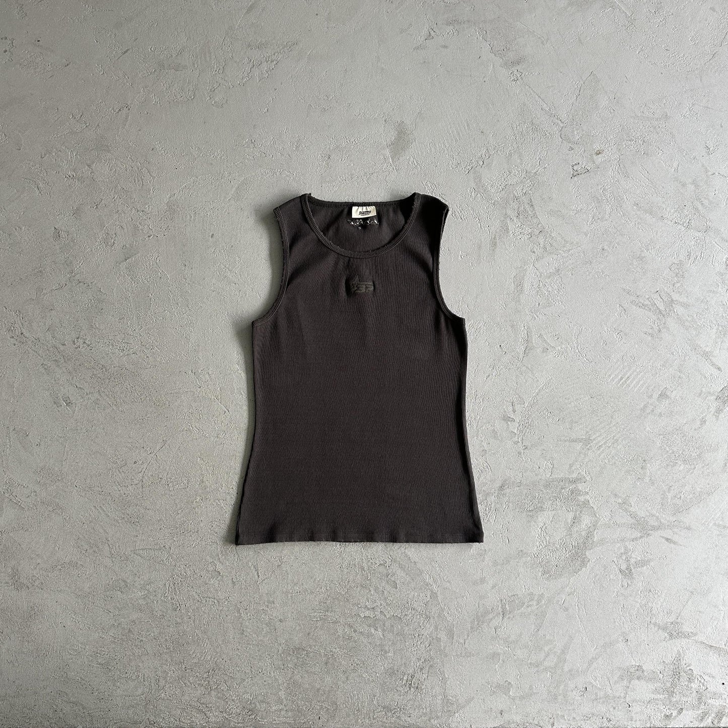 Broken P Mens Washed Ribbde Tank Top
