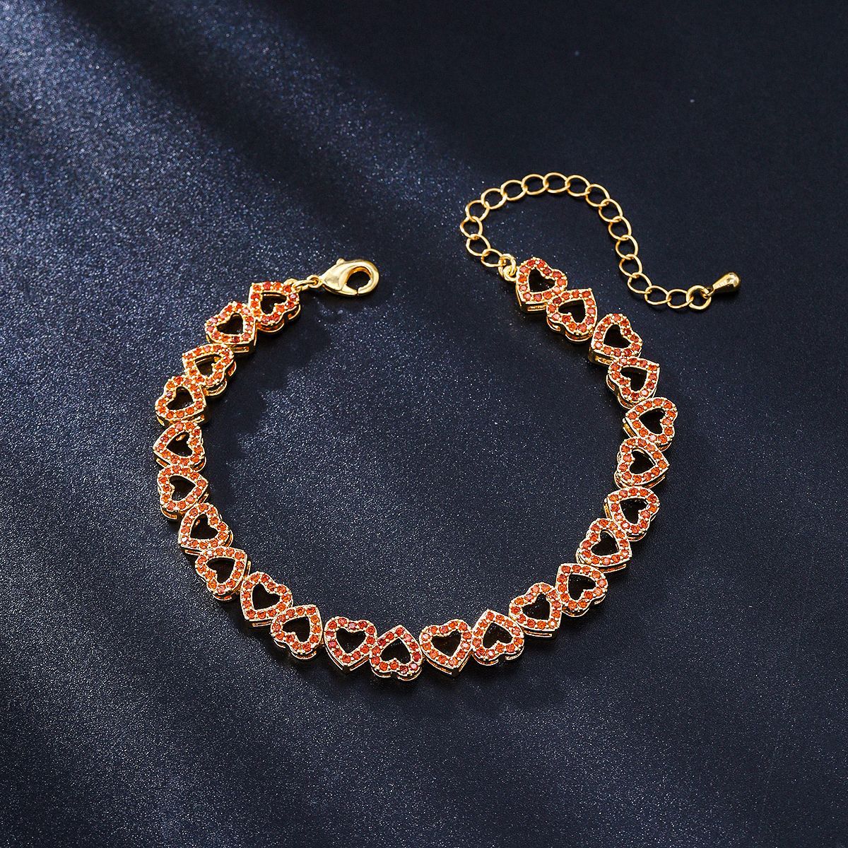 Infinite Heart Sparkle Bracelet